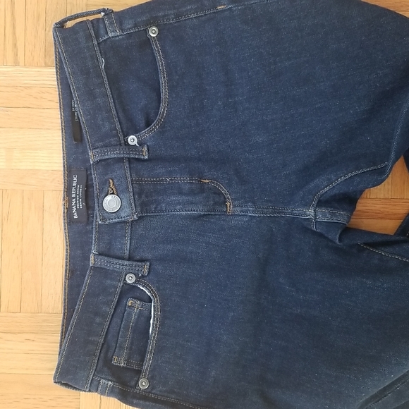 Banana Republic Premium Black Skinny Denim Jeans - Picture 3 of 5